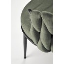 Стул HALMAR K516 оливковый/черный